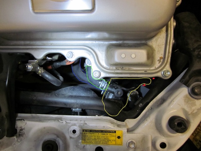 Valve in car