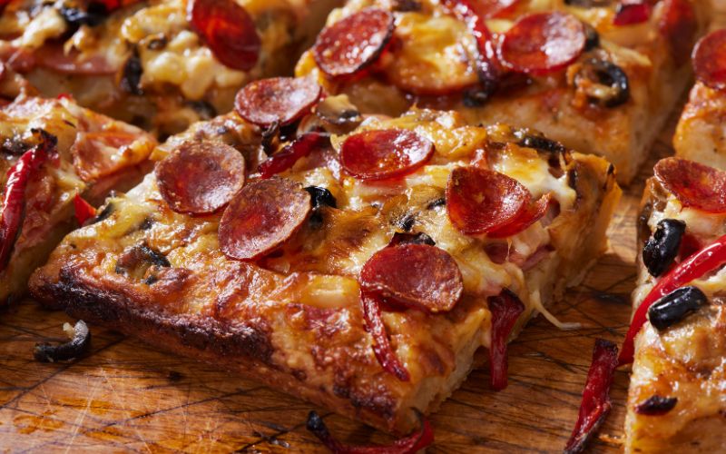 Detroit Style pizza