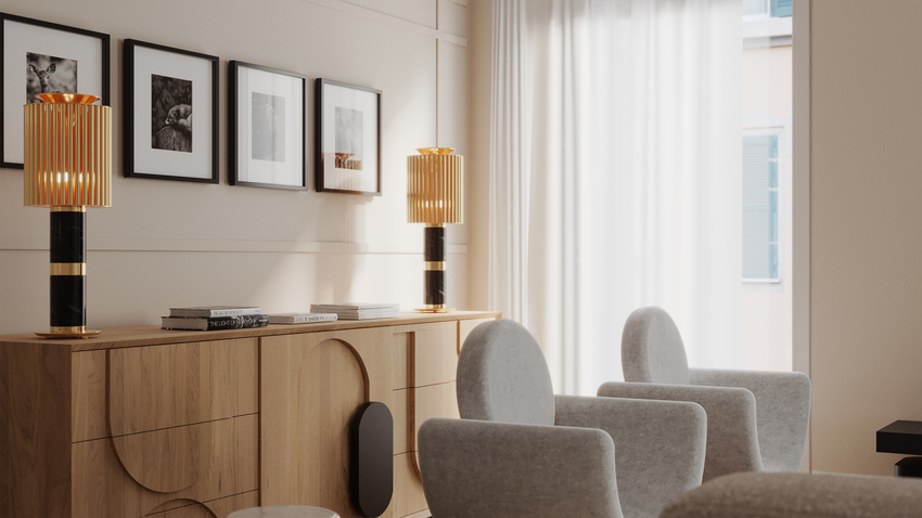A Vibrant Luxury Modern Living Space With Alberto Fiermonte