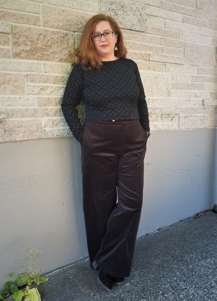 Front Pockets on Bias