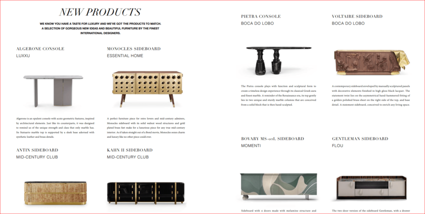New Magazine: A Curated Selection of Design Wonders
