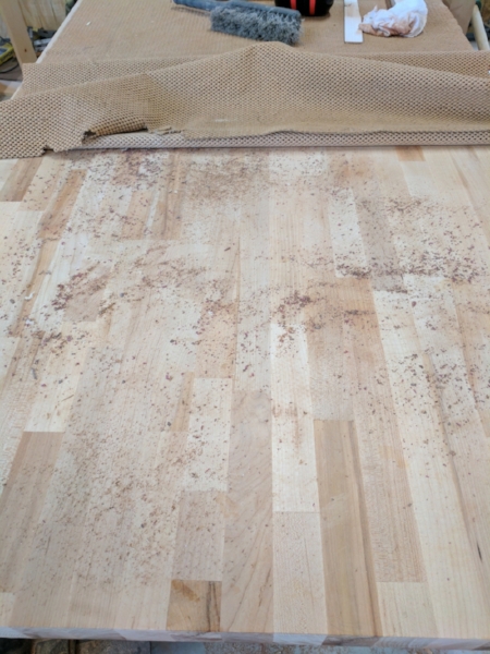 Debris Below the Mat