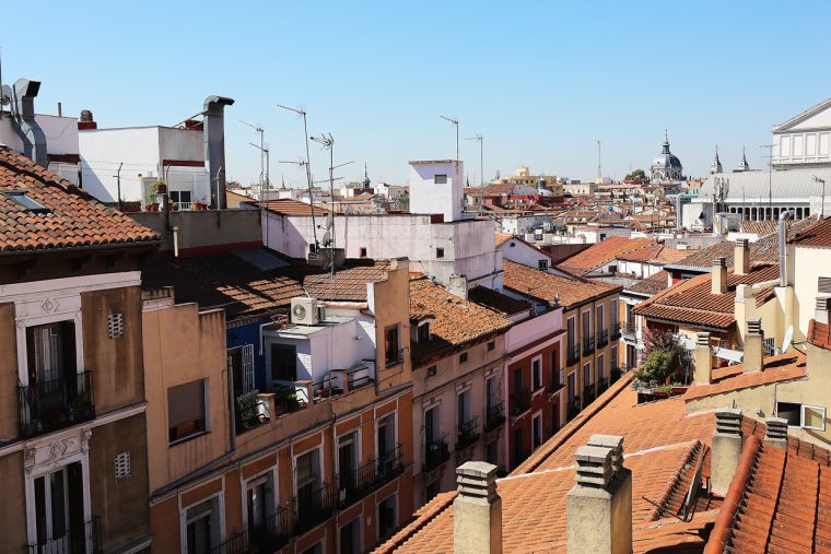 Madrid, as seen from our roof