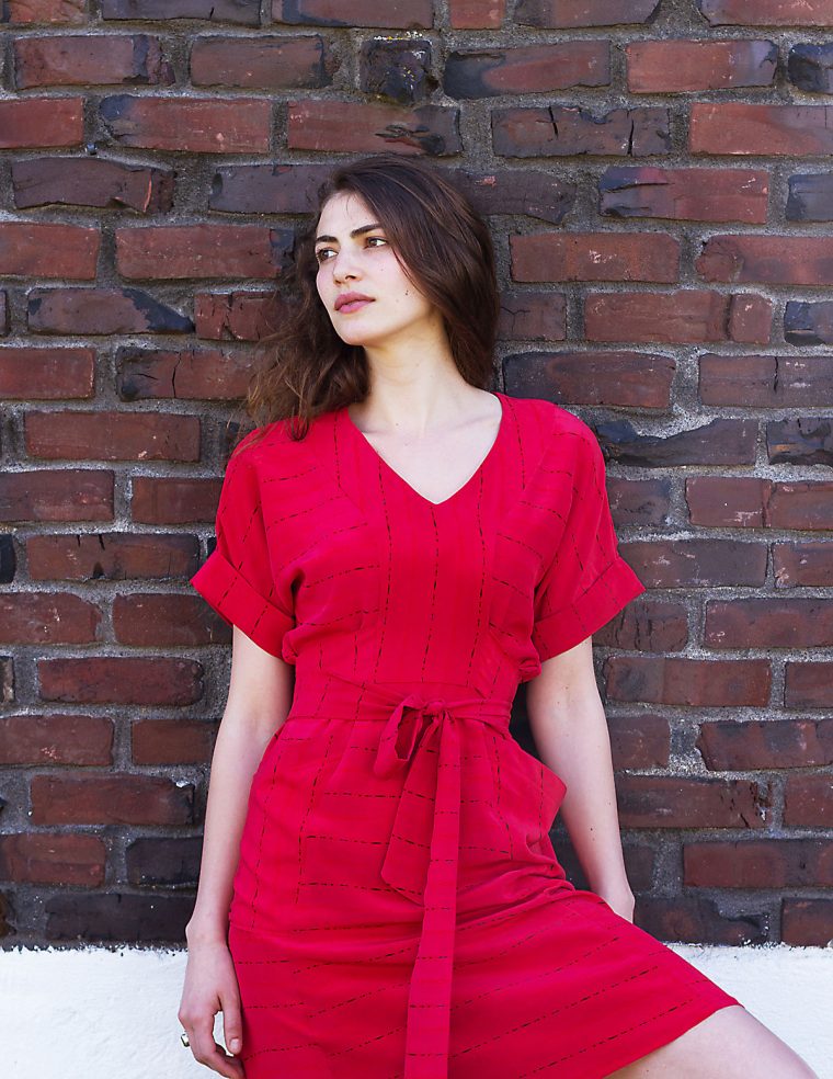 Tea House Dress in Silk