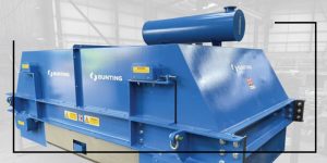 Electro Crossbelt Magnet Protects Goldmine-Bunting