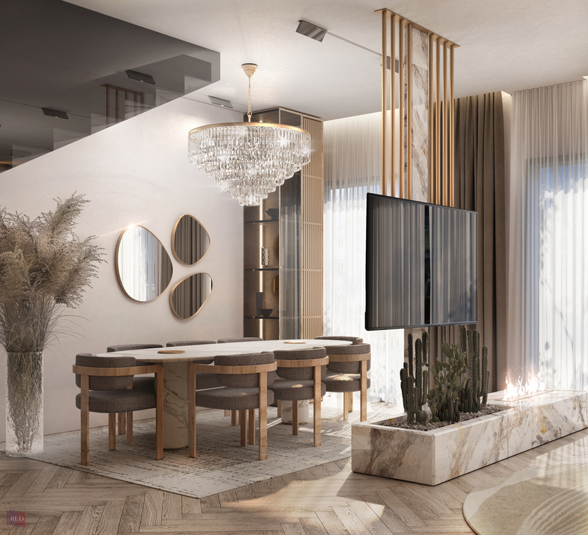 Natural Beige Duplex In Partnership With Rana Ezzat