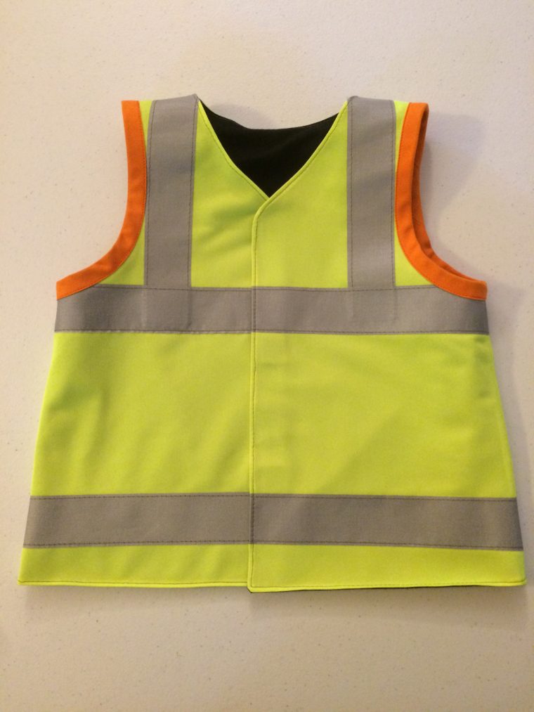 Fluorescent Garbage Collector Vest