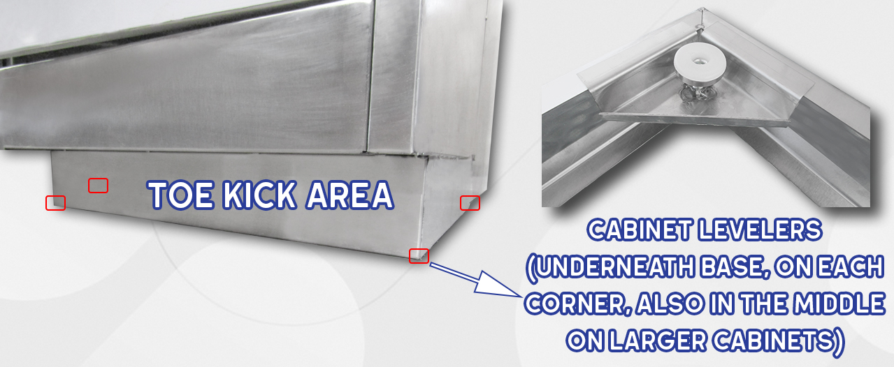 Leveling the Cabinet