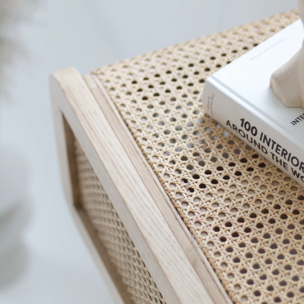 Rattan Console Table