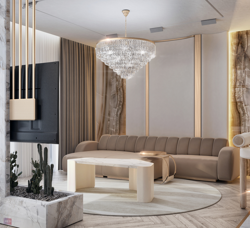 Natural Beige Duplex In Partnership With Rana Ezzat