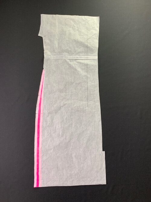 Widening the hips on the Fira Dress.