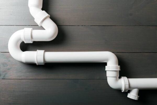 push fit waste pipe fitting process