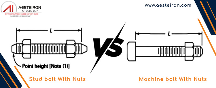 Machine Bolts vs stud bolts