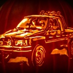 Blast From the Toyota Past Pumpkin: Carve Your Own Classic Toyota Truck!
