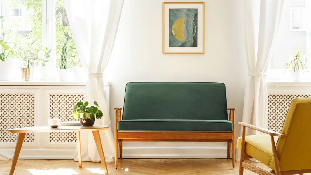 Mid-Century sitting area