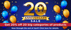 20th Anniversay Sale