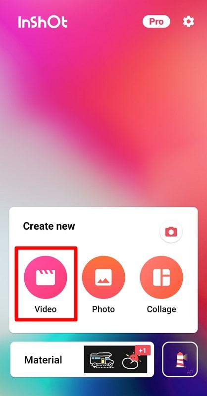 import video to the mobile app