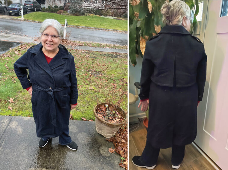 Sue's Prado Trench Coat, View A