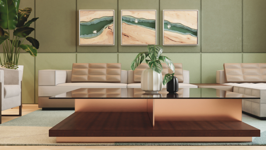 Refreshing Living Room In Partnership With Rodrigo Merlo