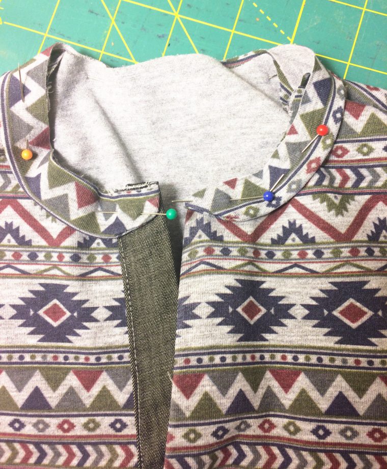 Henley t-shirt tutorial