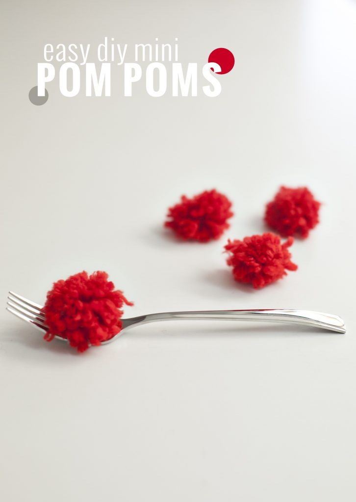 Adorable Mini Pom Poms by Fresh Mommy Blog