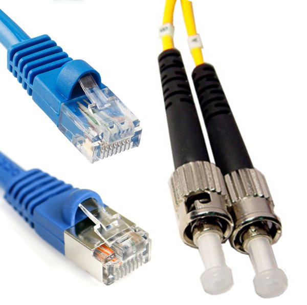 RJ45 connector for copper Ethernet