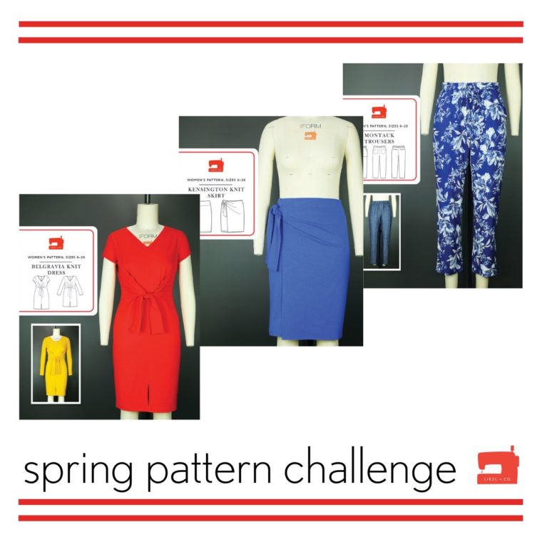 Take the spring pattern challenge and win two free patterns!