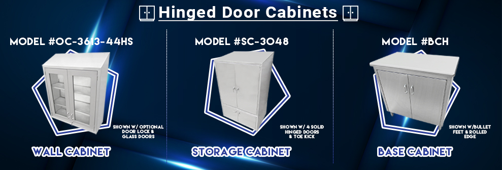 Hinged-Door Cabinets