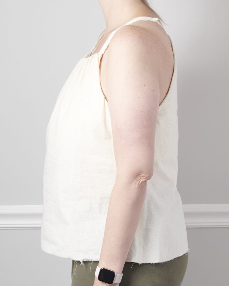 Enmore Top with completed Full Bust Adjustment