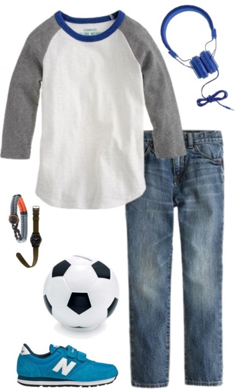 Short-sleeve raglan t-shirt