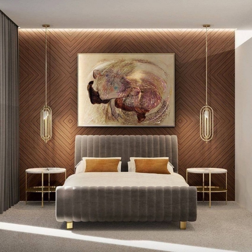 mid-century bedroom