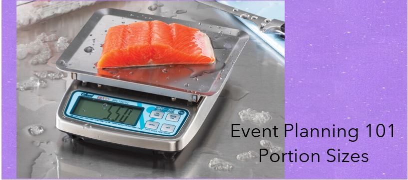 Event Planning 101 â€“ Portion Sizes