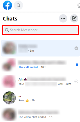 open chat