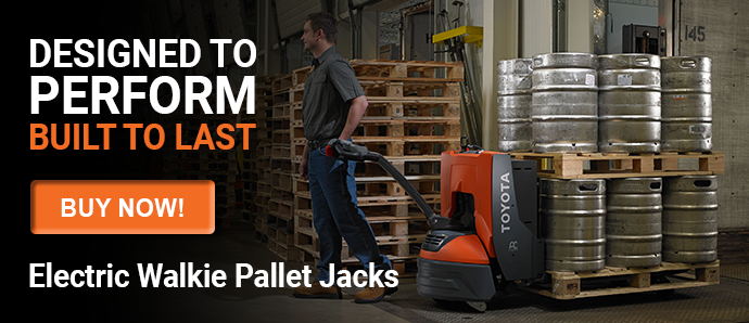 Designed to Perform! Built to last. Electric Walkie Pallet Jacks