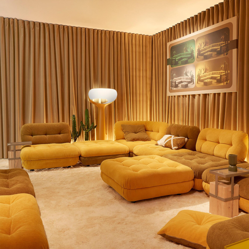 Roche Bobois Innovates And Reivents Iconic Pieces at Salone del Mobile