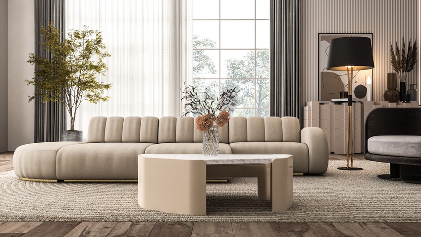 Comfy Smooth Open Space By Asmaa Kamel