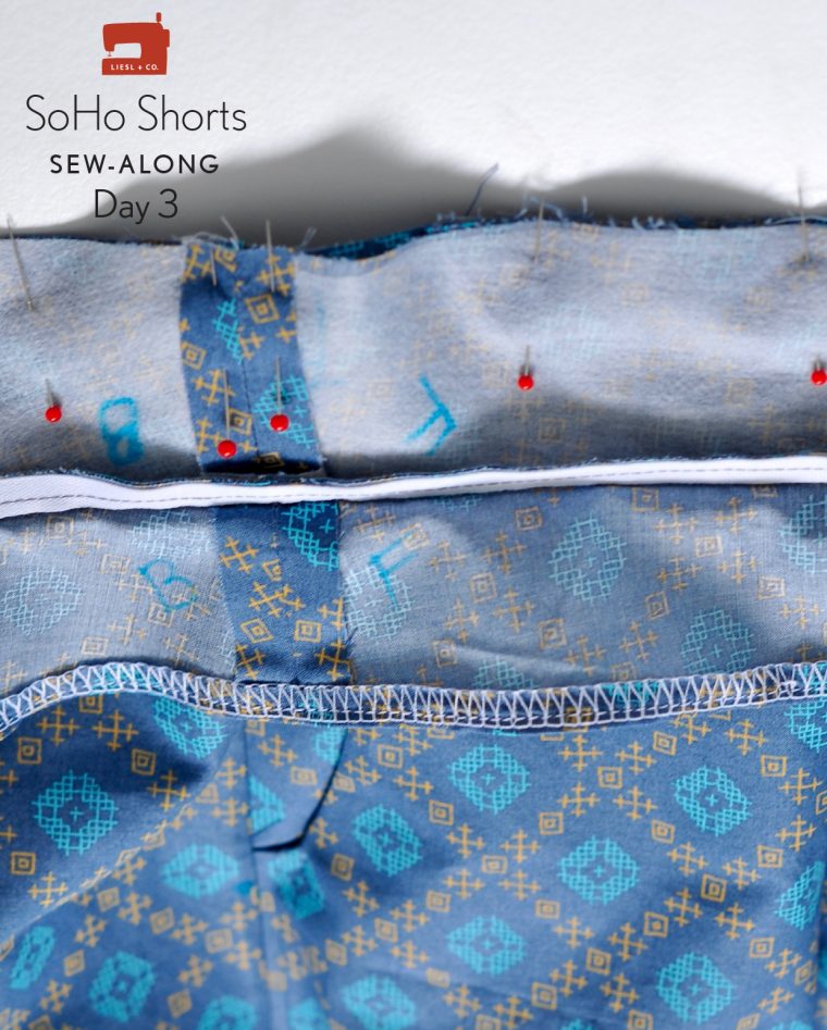 Liesl + Co. SoHo Shorts sew-along