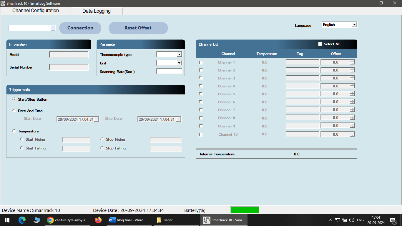 Thermal Profiling Software