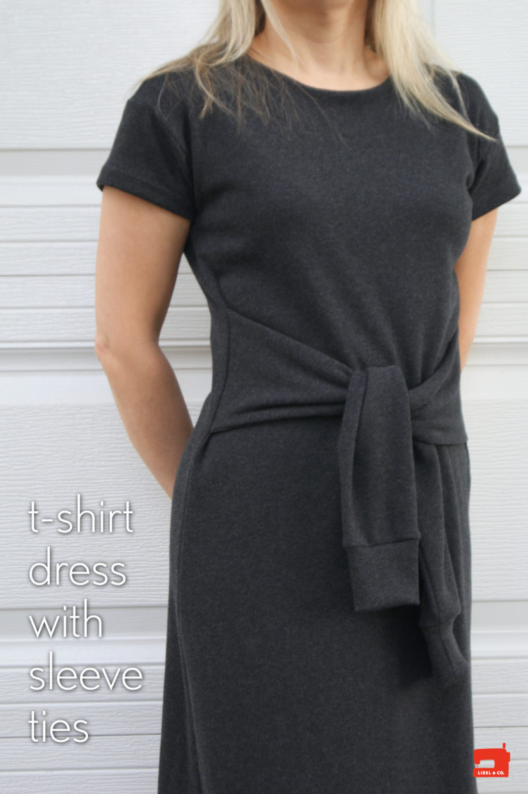 Sleeve Tie Dress