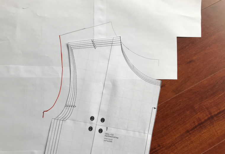 Learn to make a dartless pivot and slide full bust adjustment.