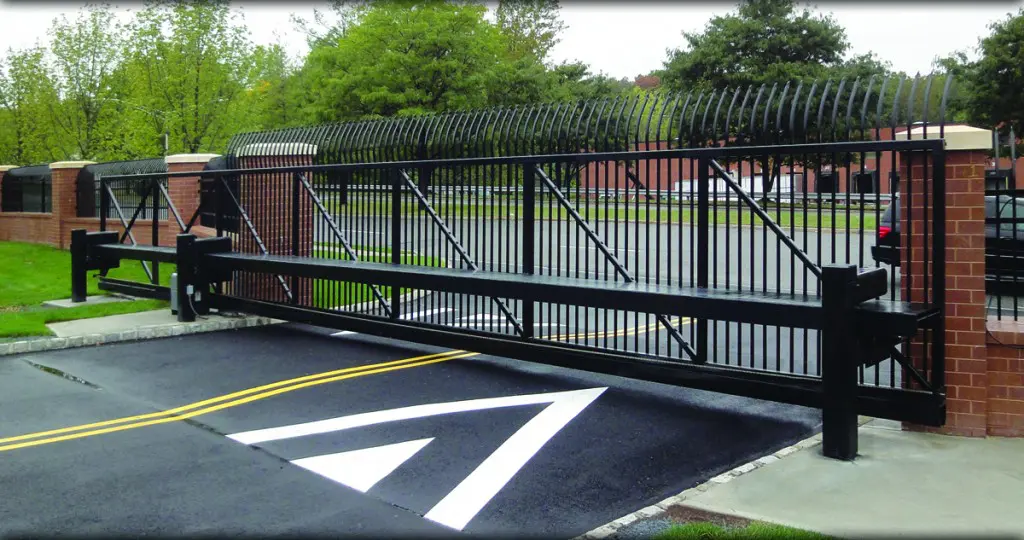 Ornamental TYMETAL Cantilever Gate
