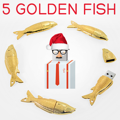 Golden Fish USB Drives