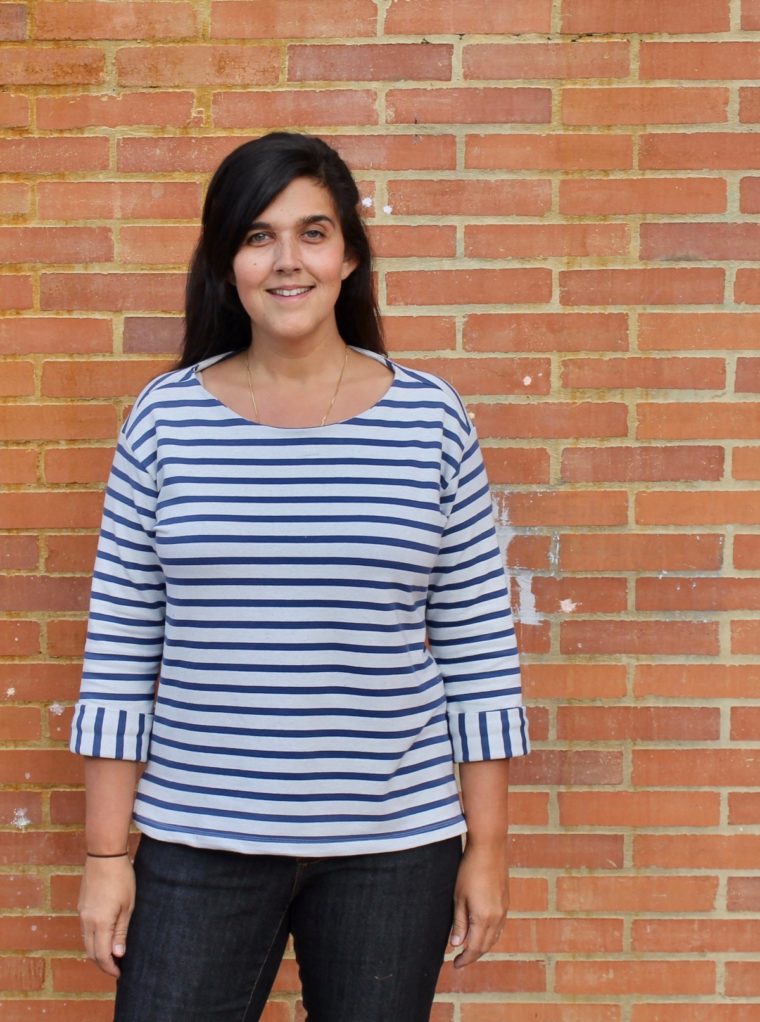 Masha Shares Her French Terry Maritime Top
