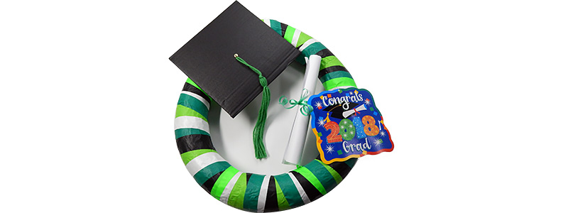 Finished Craft: Graduation Wreath