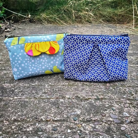 Straight Stitch Society In A Clutch Cosmetic Case