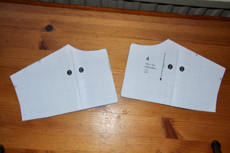 Step 1: Cutting the Yoke Pattern