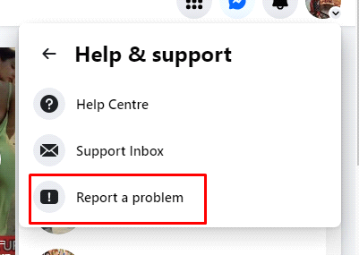 report problem