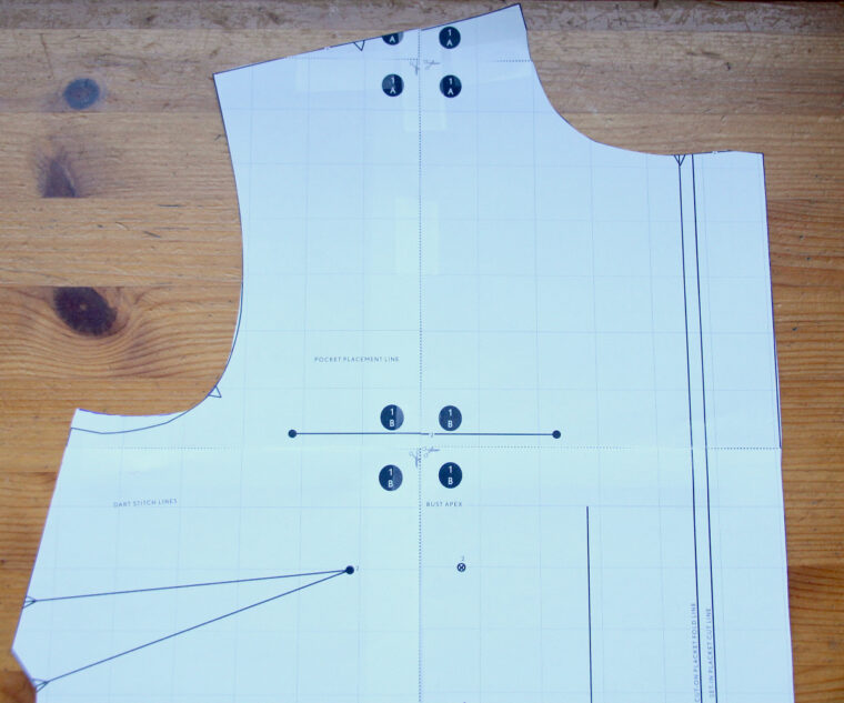 Step 6: Adjusting the Armscye