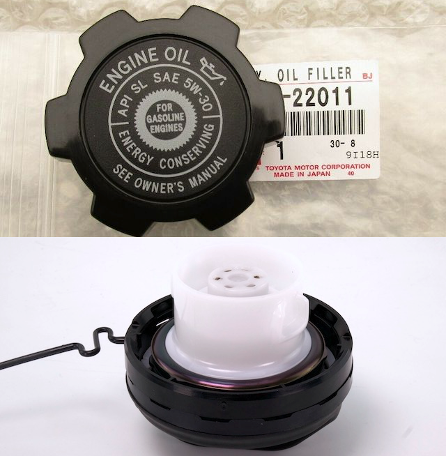 Filler caps