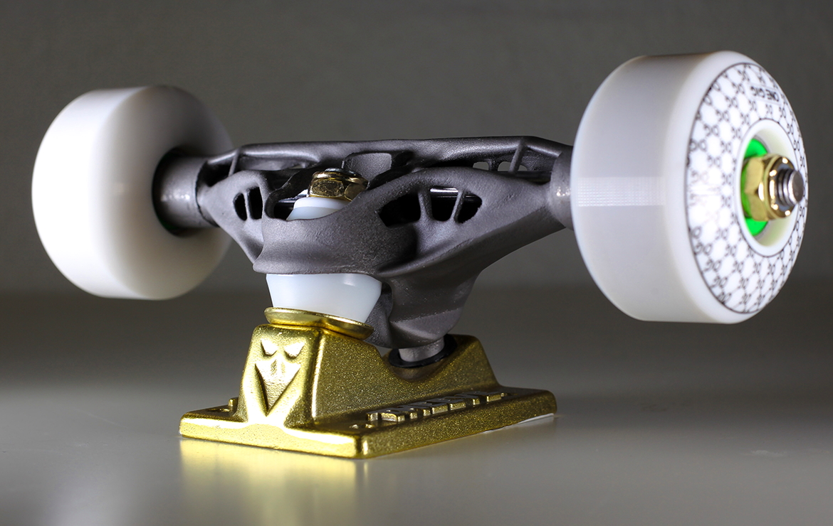 Skateboard Truck Made from DMLS Titanium